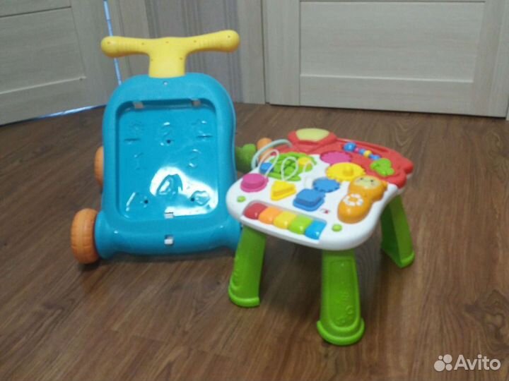 Развивающий стол ходунки
