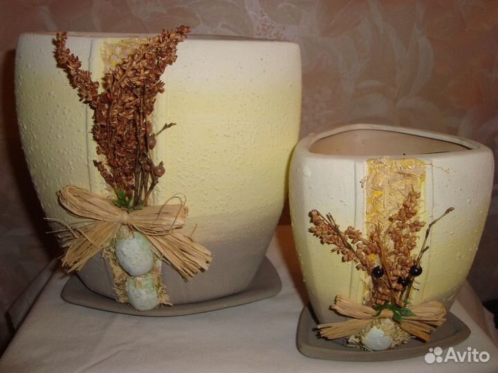 Цветочные горшки