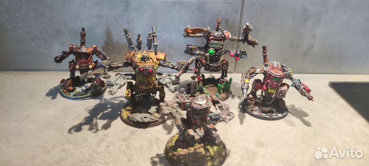 Warhammer 40000 Ork KilKan DefDred дредноут орков