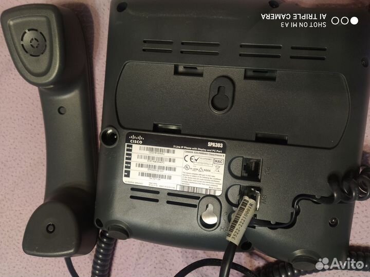 Ip телефон cisco SPA 303