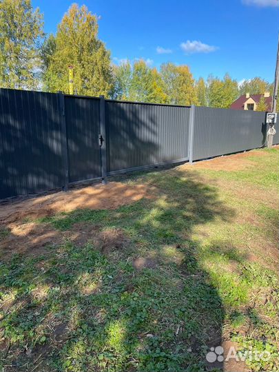 Заборы под ключ