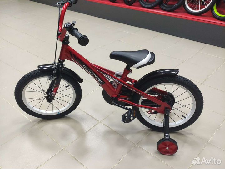 Велосипед детский 16 TT Quattro красный