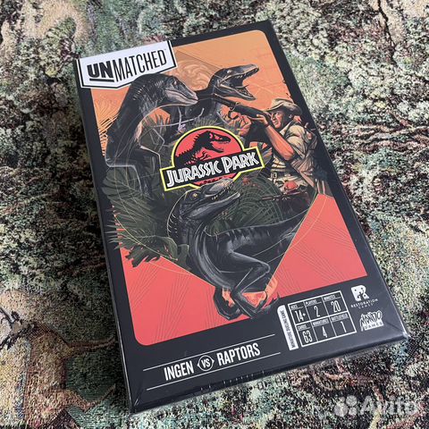 Unmatched: Jurassic Park - InGen vs Raptors, новая купить в Москве ...