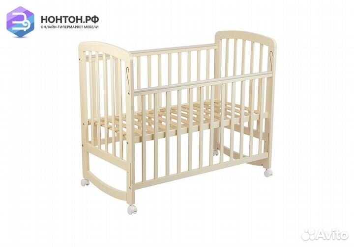 Кроватка детская Simple 304 бежевая