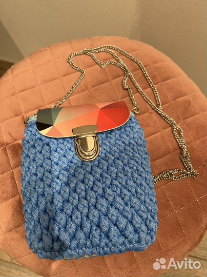 Сумка женская ручная работа вязанная