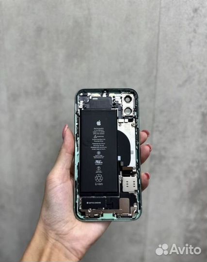 Корпус iPhone 11 зеленый Оригинал