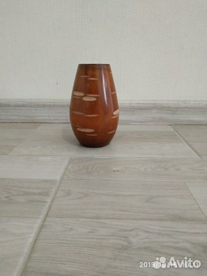 Ваза дерево СССР винтаж