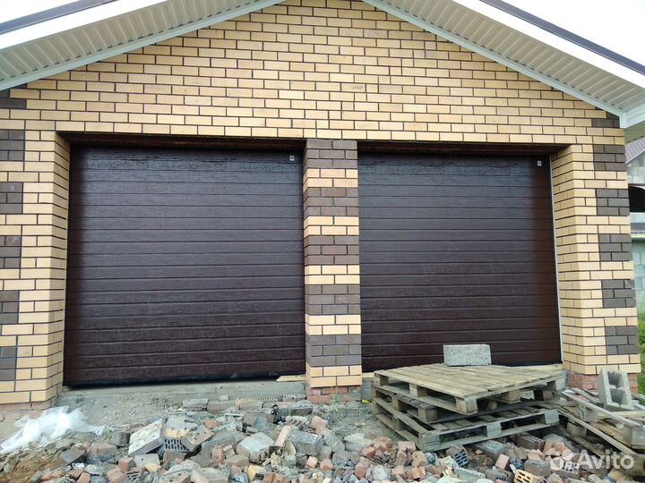 Ворота гаражные с установкой