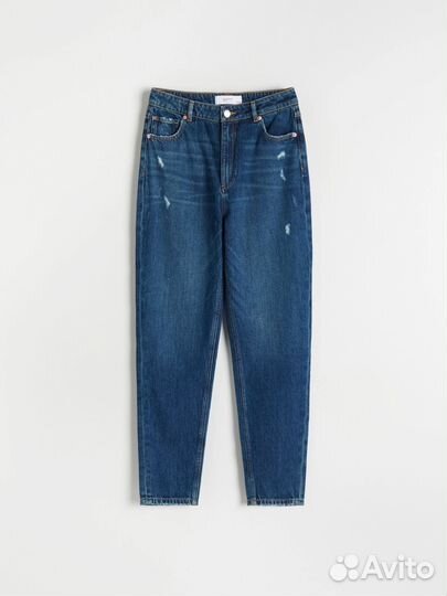Джинсы mom