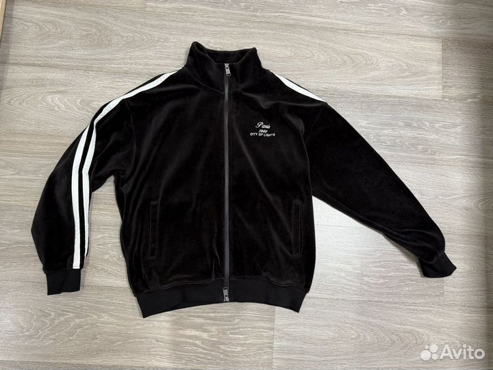 Зип худи велюр