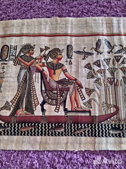 Картина, Египетский папирус