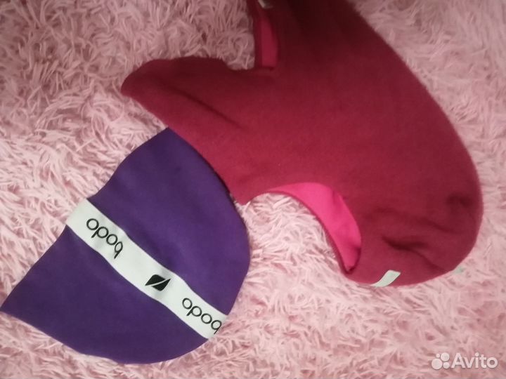 Шапка шлем для девочки