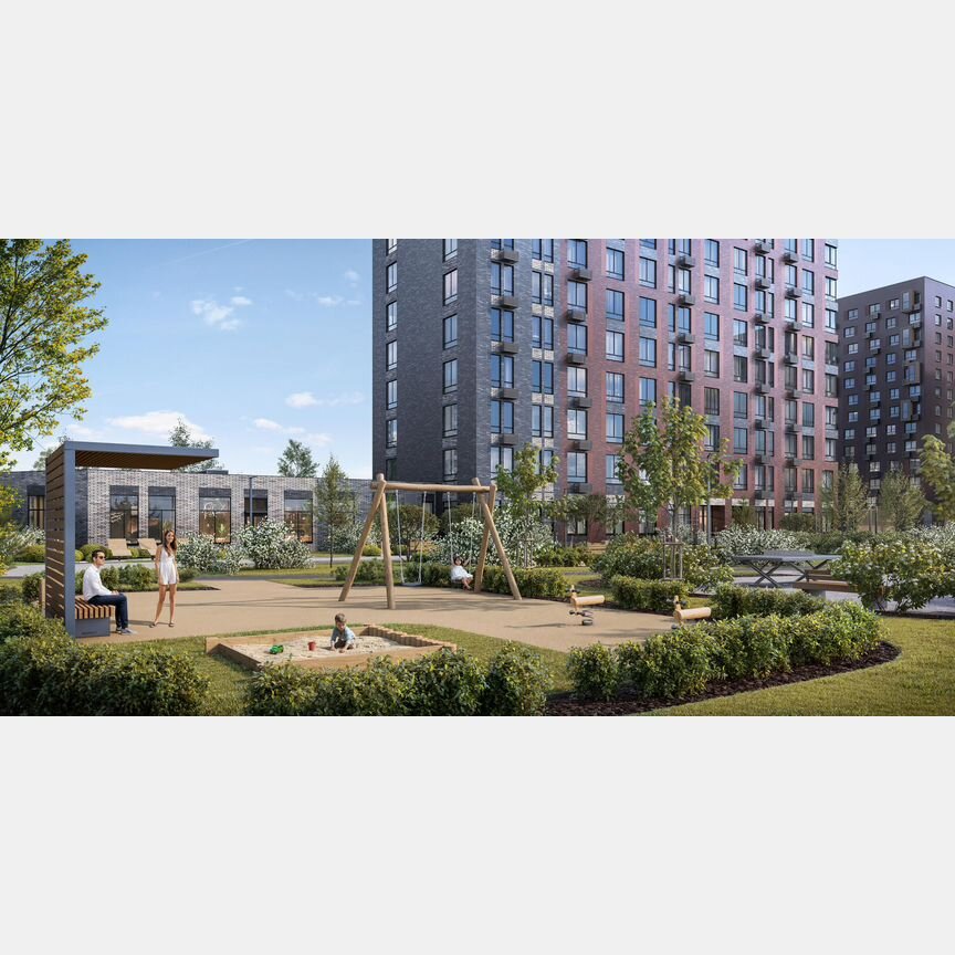 1-к. квартира, 40,4 м², 1/12 эт.