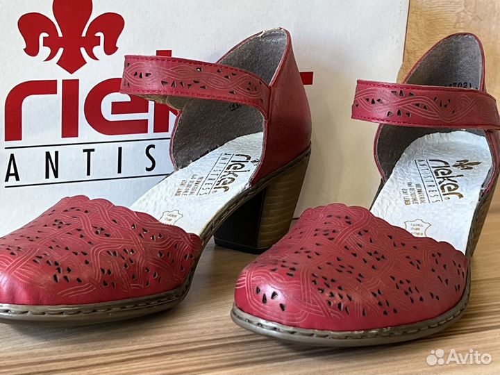 Новые Летние туфли женские 40 размер rieker