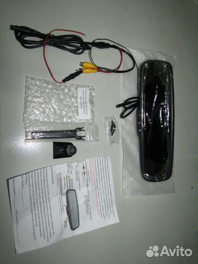 Зеркало заднего вида с экраном Redpower