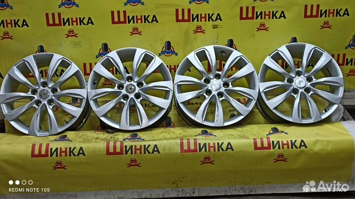 Литые диски r 17.J7.5x114.3.ET41.DIA67.1