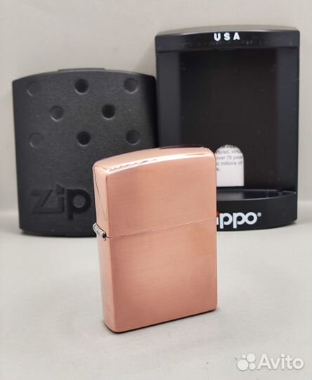 Zippo 161 brushed copper