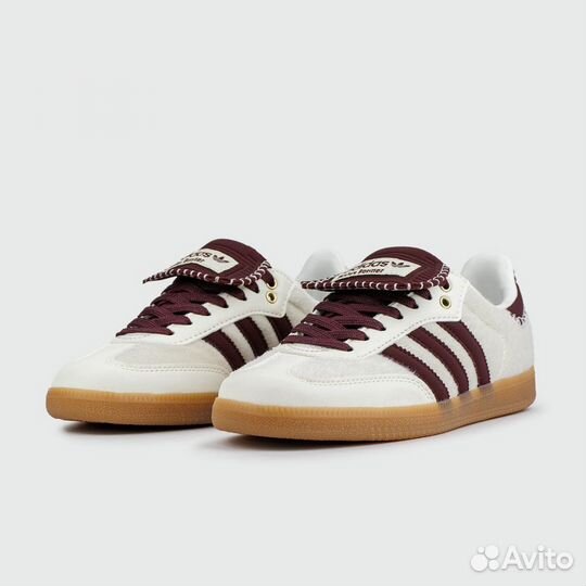 Кроссовки Adidas Samba Pony x Wales Bonner Cream