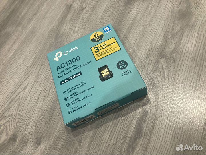 Wi-Fi адаптер TP-Link Archer T3U Nano