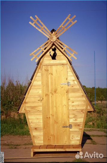 Дачный туалет с установкой BAG336