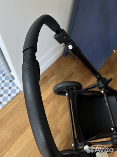 Коляска bugaboo cameleon 3 plus чёрная+ чёрный кап