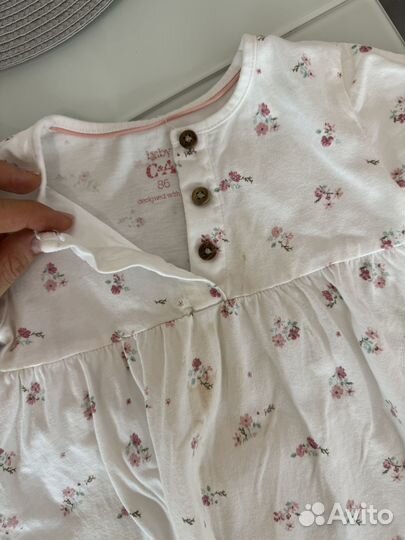 Платье трикотажное 86