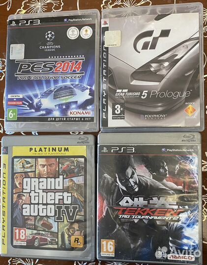 Игры на ps3. GTA4/tekken/Gran Turismo/PES 2014