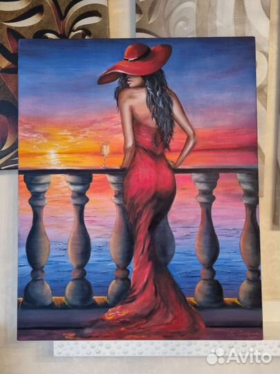 Картина маслом на холсте 