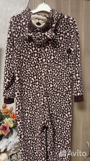 Флисовый комбинезон пижама