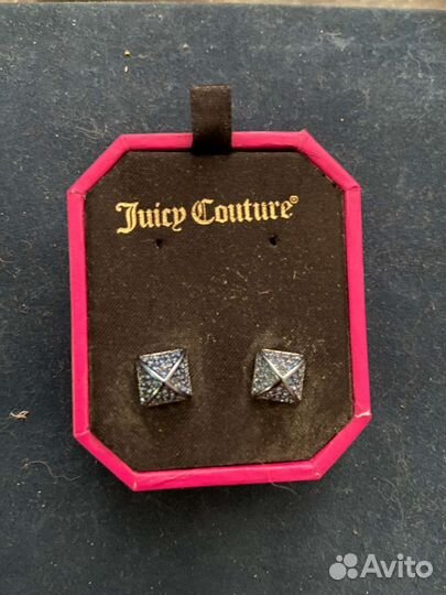Серьги juicy couture