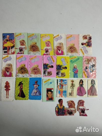 Альбом с наклейками Barbie Chabel,Вкладыши,Фантики