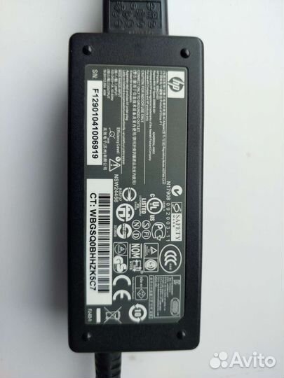 Блок питания для ноутбука HP 40W