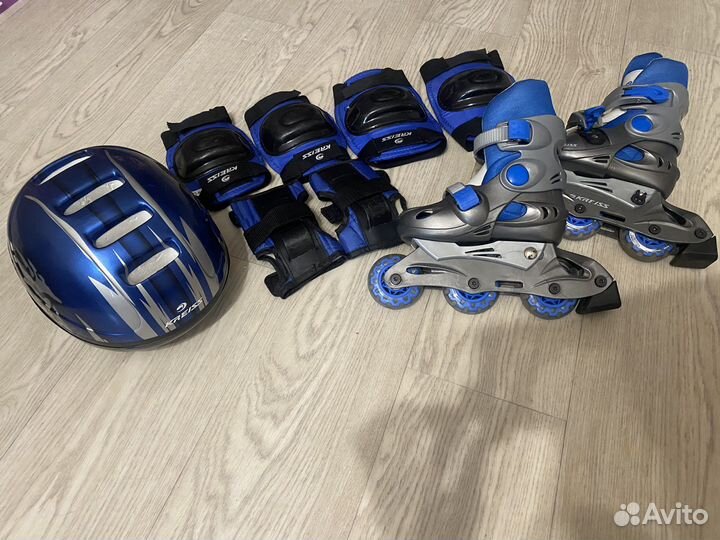 Роликовые коньки детские раздвижные