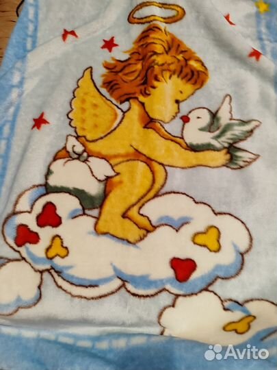 Пледы детские теплые