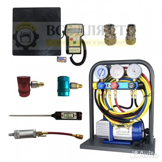 Комплект для заправки атокондиционеров KRW134ALC