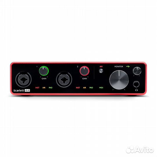 Звуковая карта focusrite Scarlett 4i4 3rd Gen