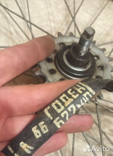 Велосипед дорожный хвз В-120 1966 года выпуска