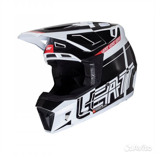 Helmet Kit Leatt Moto 7.5 V24 Мотошлем Белый