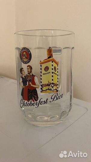 Пивной стакан paulaner oktoberfest bier