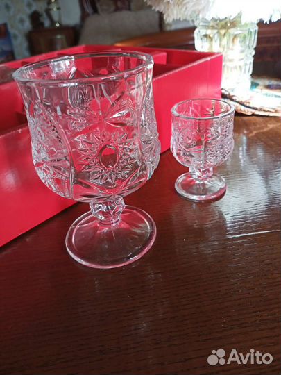 Подарочный набор бокалов стекло