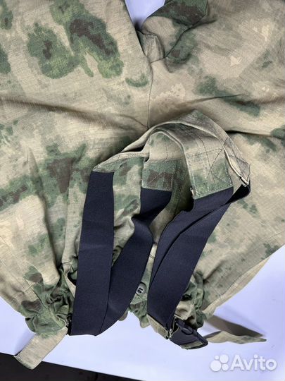 Горка на флисе мох