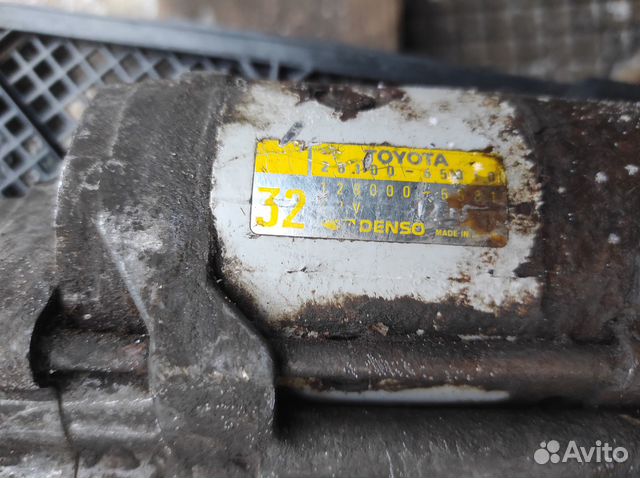 Стартер 3VZE Toyota 4Ranner Hilux