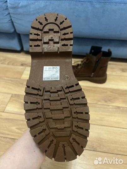 Ботинки женские ботильоны кожзам 39