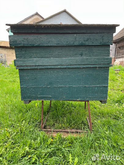 Улей лежак, рамки