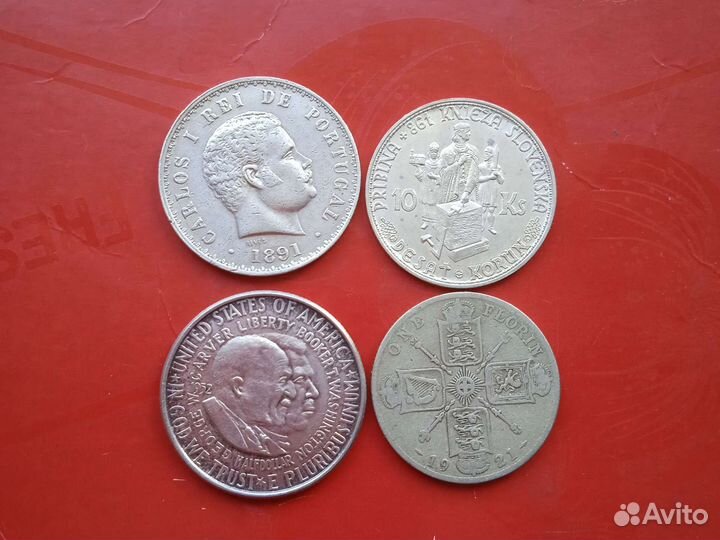 Иностранные серебряные монеты