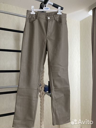 Кожанные брюки Н&М 42-44 размер