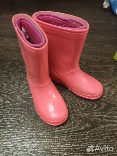 Детские резиновые сапоги 27 размер