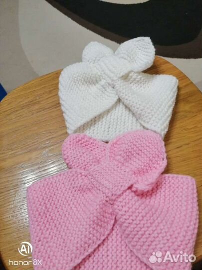 Вязаная повязка солоха