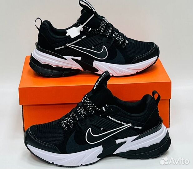 Кроссовки Nike Air Heights Black Люкс