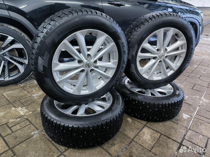 Диски с зимней резиной nissan qashqai 215/60/17